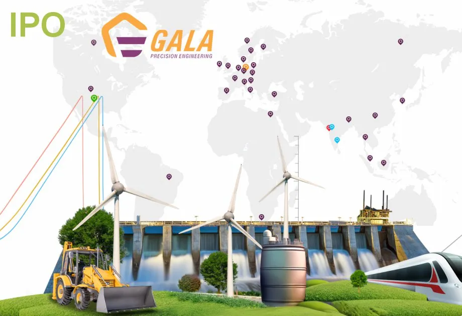 Gala Precision Engineering world map