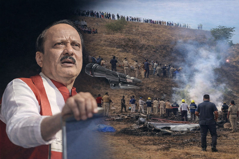 Ajit Pawar Image is taken from connected to India