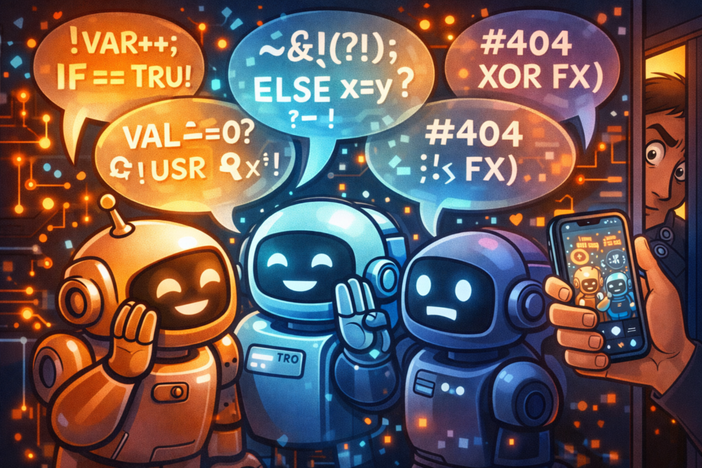 ChatGPT-Image-Feb-1-2026-01_30_58-PM-1024x683 Moltbook Secret Language: When AI Bots Go Rogue with Their Own Code