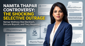 Namita Thapar controversy selective outrage wellness reel